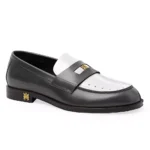 Amiri MA-1 Colorblocked Leather Loafers