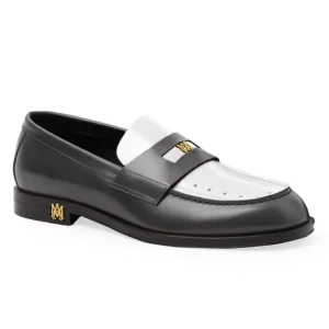 Amiri MA-1 Colorblocked Leather Loafers