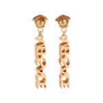 Versace Medusa Head Motif Earrings