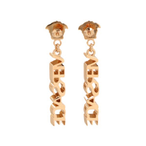 Versace Medusa Head Motif Earrings