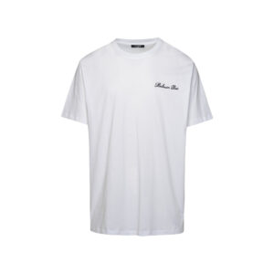 Balmain Logo Embroidered Crewneck T-Shirt