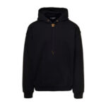 Versace Medusa Head Detailed Drawstring Hoodie