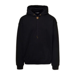 Versace Medusa Head Detailed Drawstring Hoodie