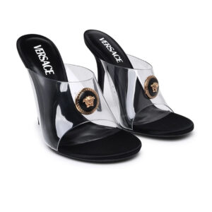 Versace Vagabond Open-Toe Mules