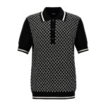 Balmain Mini Monogram Polo Shirt