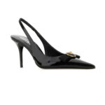 Versace Gianni Ribbon Slingback Pumps